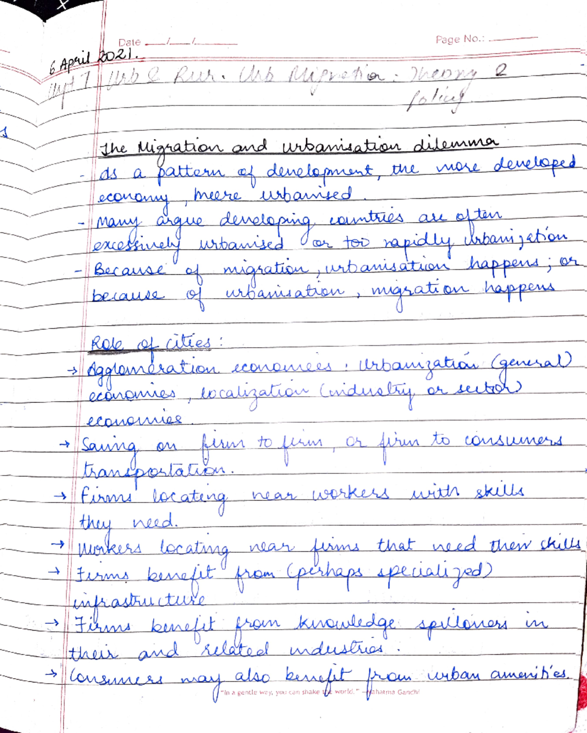 FGD last unit - Lecture notes 5 - 6Apaul ko2l Date Page No.: he aAabon ...