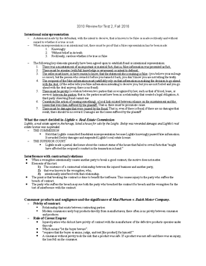 BLAW Exam 1 review - notes - Chapter 1 What does the law do? Why do we ...