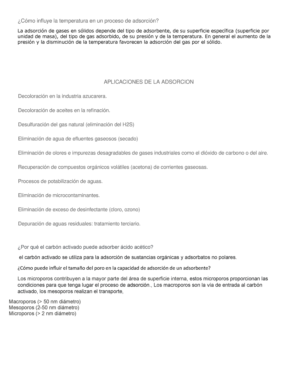 Cómo Influye La Temperatura En Un Proceso De Adsorción - ¿Cómo Influye ...