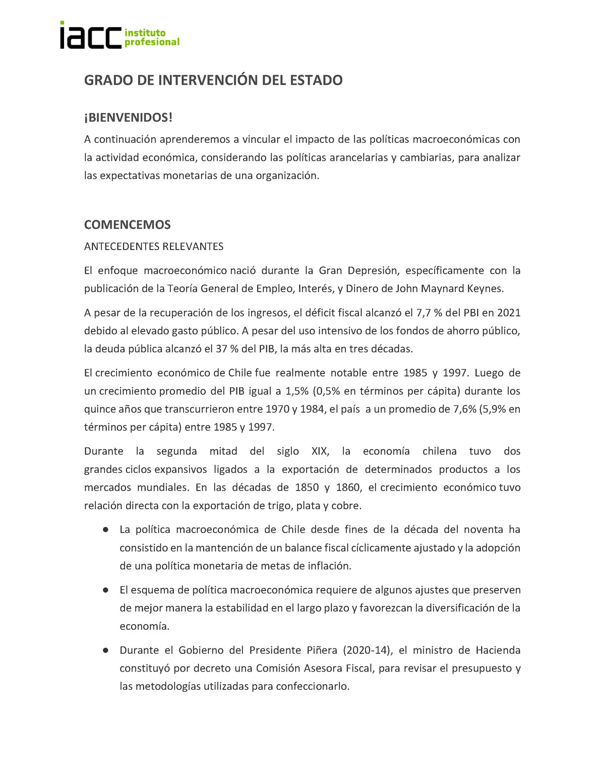 S7 Notas Profundizacion ACC Ecoap 1202 - GRADO DE INTERVENCIÓN DEL ...