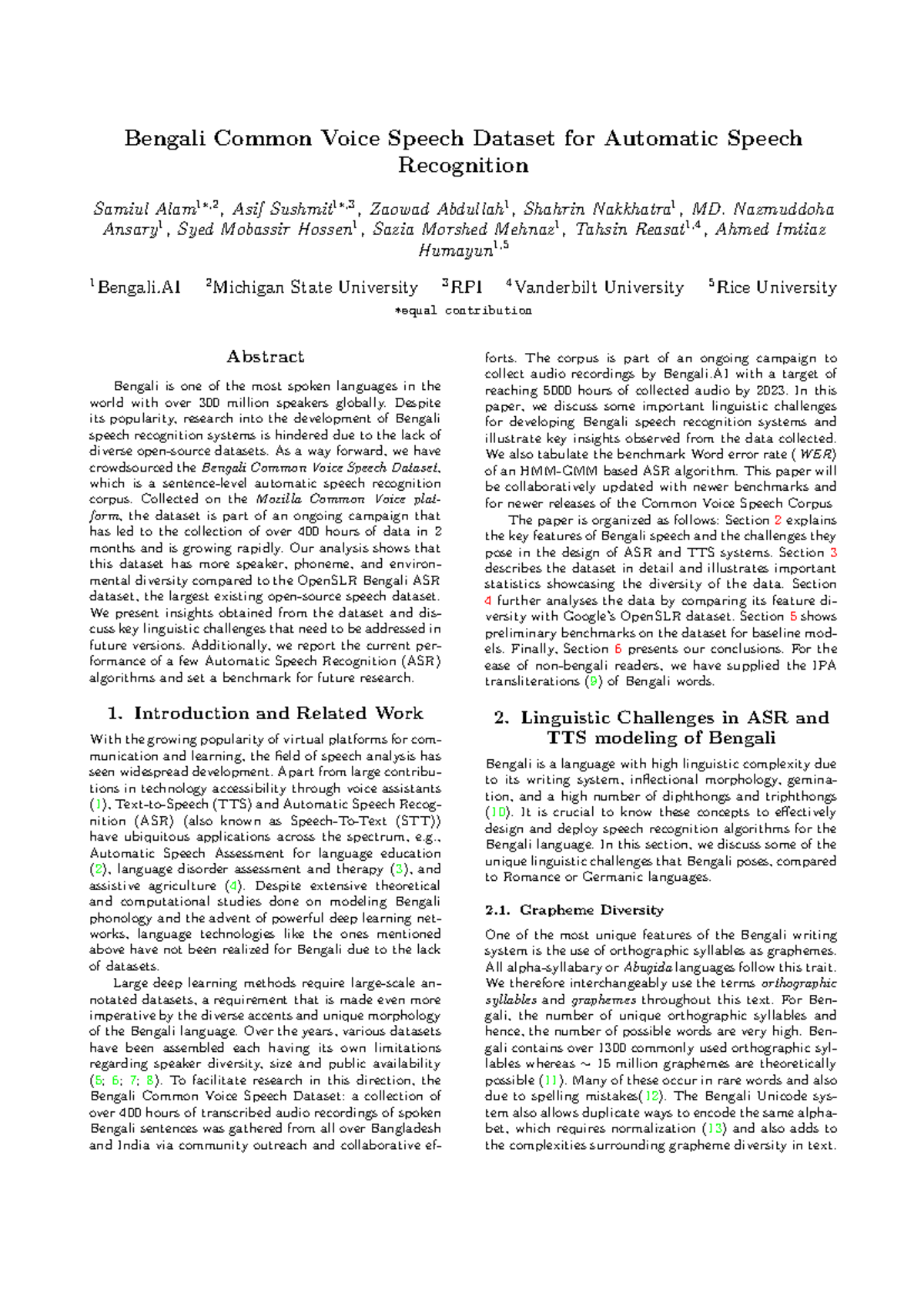 2206 - jjjsjjjsjsjjsjjssssssssss - Bengali Common Voice Speech Dataset ...
