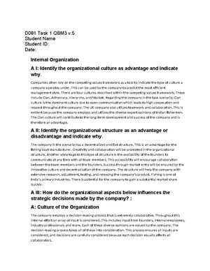 QMB2 Task 1 - An example of passing work done for D081 QMB2 Task 1 ...