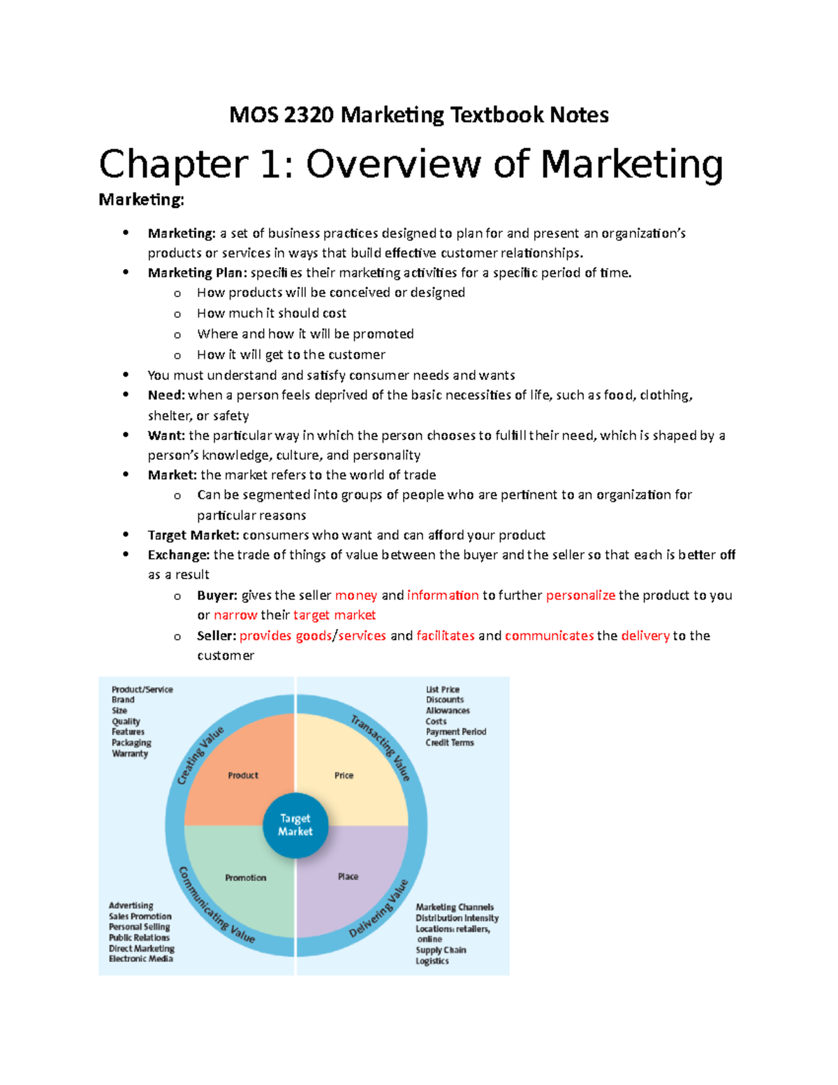 Marketing Midterm Textbook Notes UWO StuDocu Marketing Midterm Textbook Notes UWO StuDocu