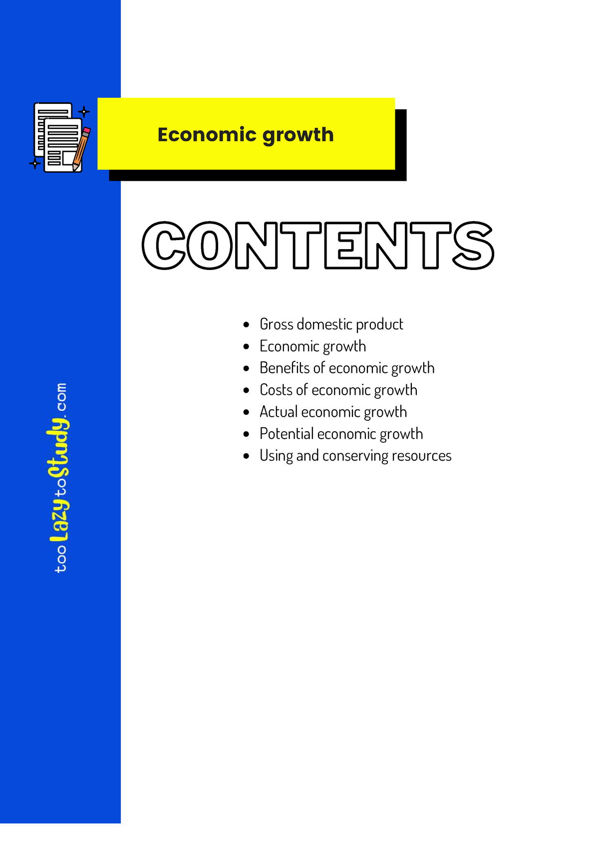 advantages of economic growth