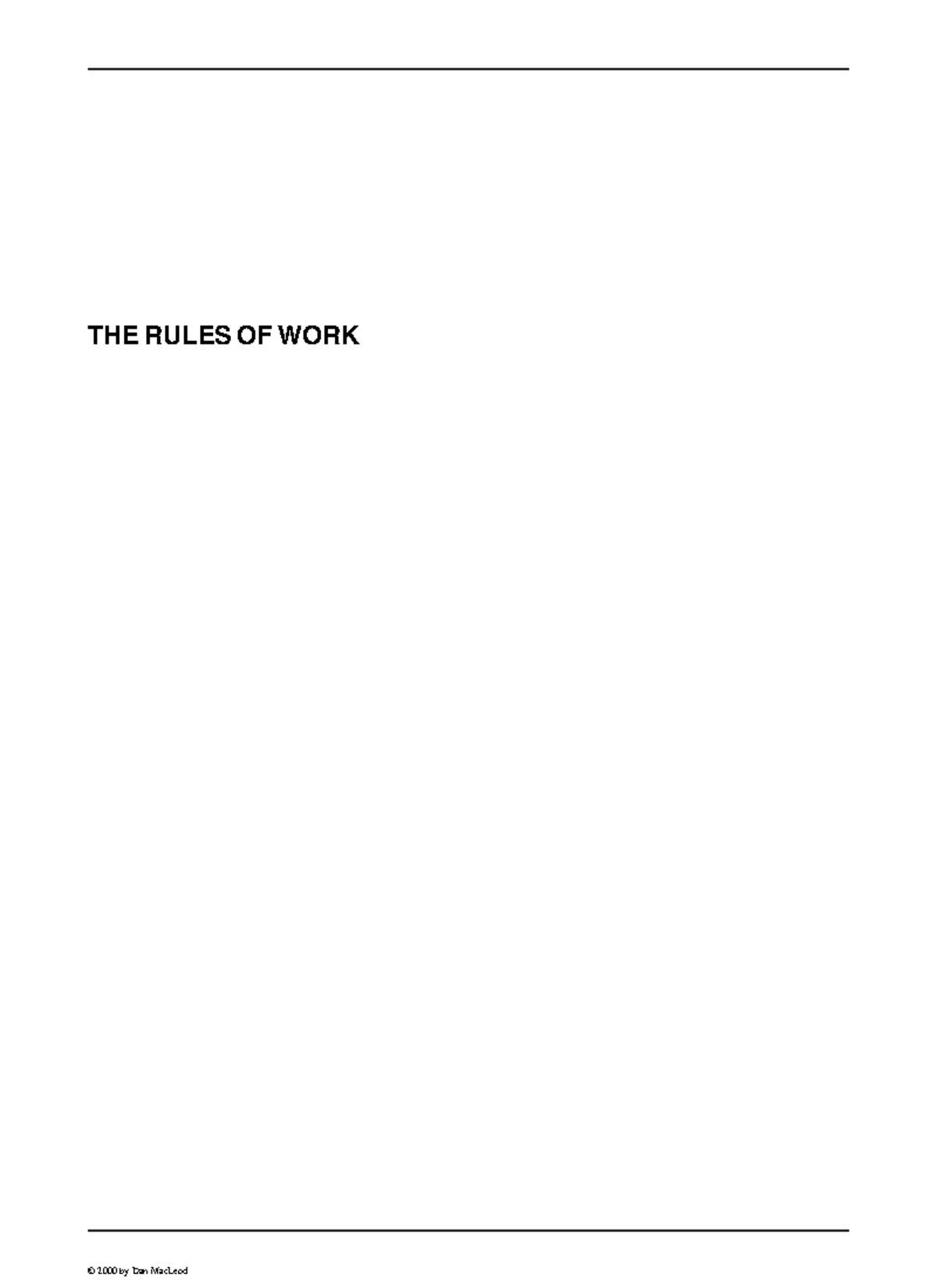 01 THE Rules OF WORK A Practical Engineering Guide to Ergonomics - THE ...