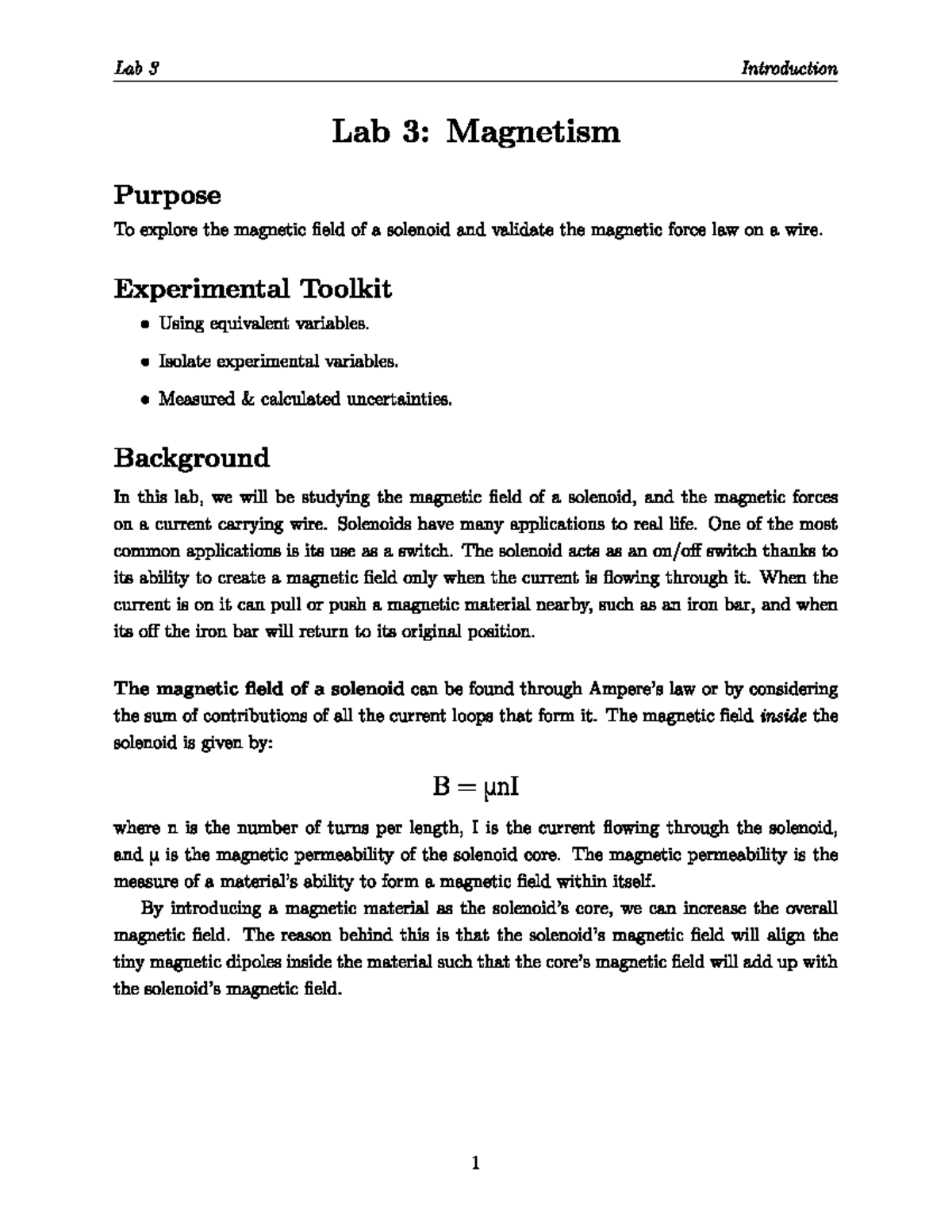 Lab 3 Manual - Phys 102 - McGill - Studocu