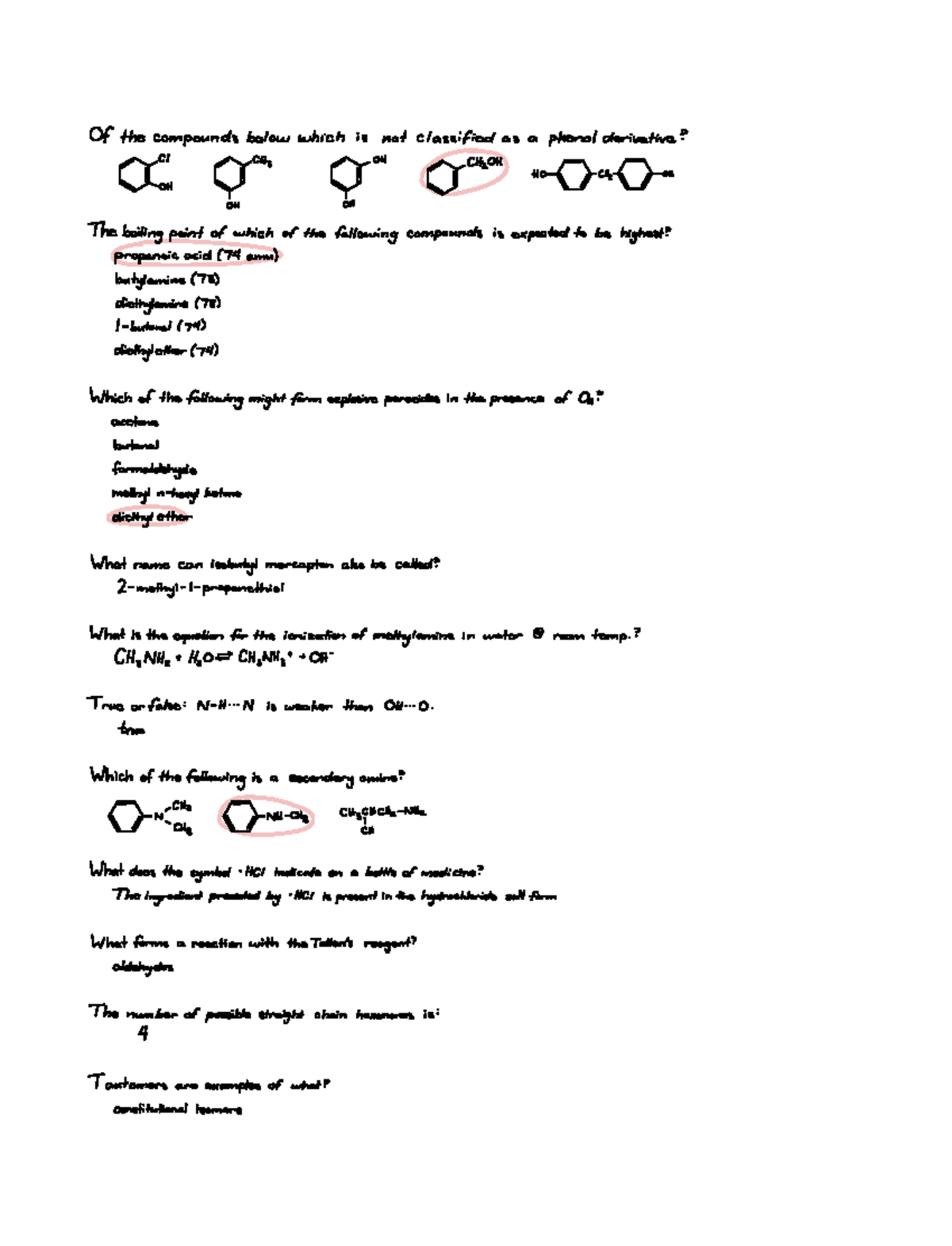 Exam 2 Chem123 - Practice For Exam 2 And Final ...