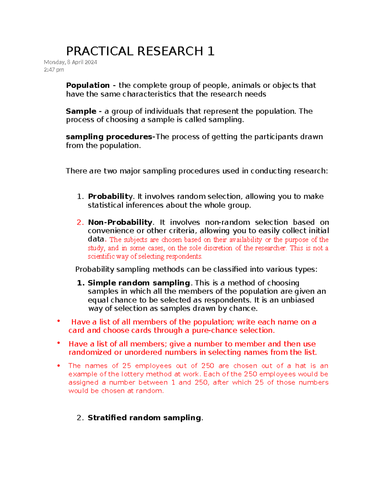 practical research 1 data analysis