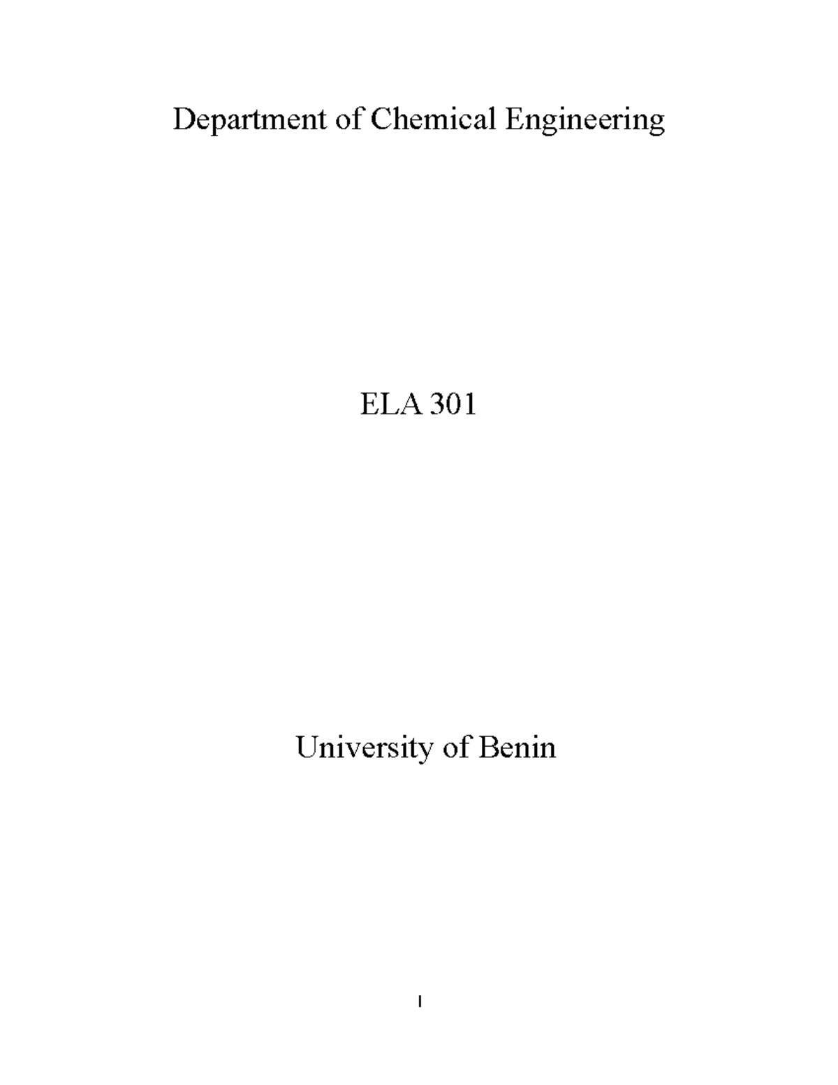 Adsorption Equilibrium Lab Report - Department of Chemical Engineering ...
