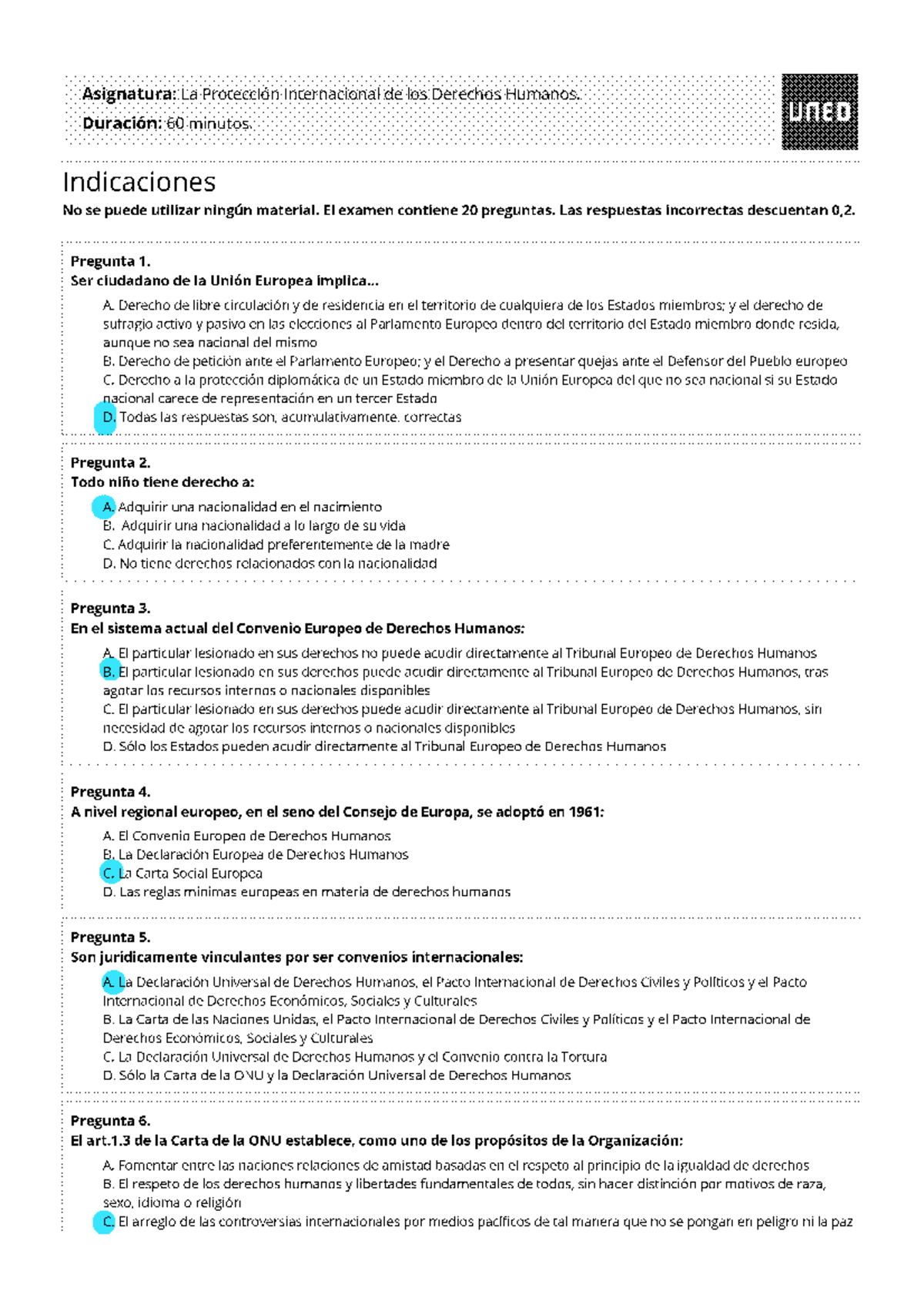 22R1 - La Protección Internacional De Los Derechos Humanos (01613260 ...