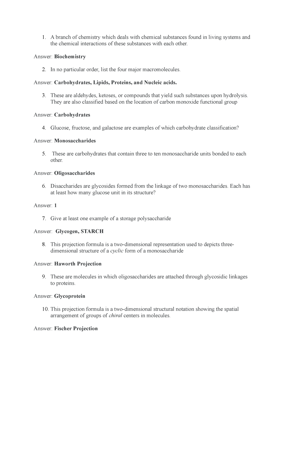 CHEM 3- Quiz 1 - Chemistry is the scientific study of the properties ...