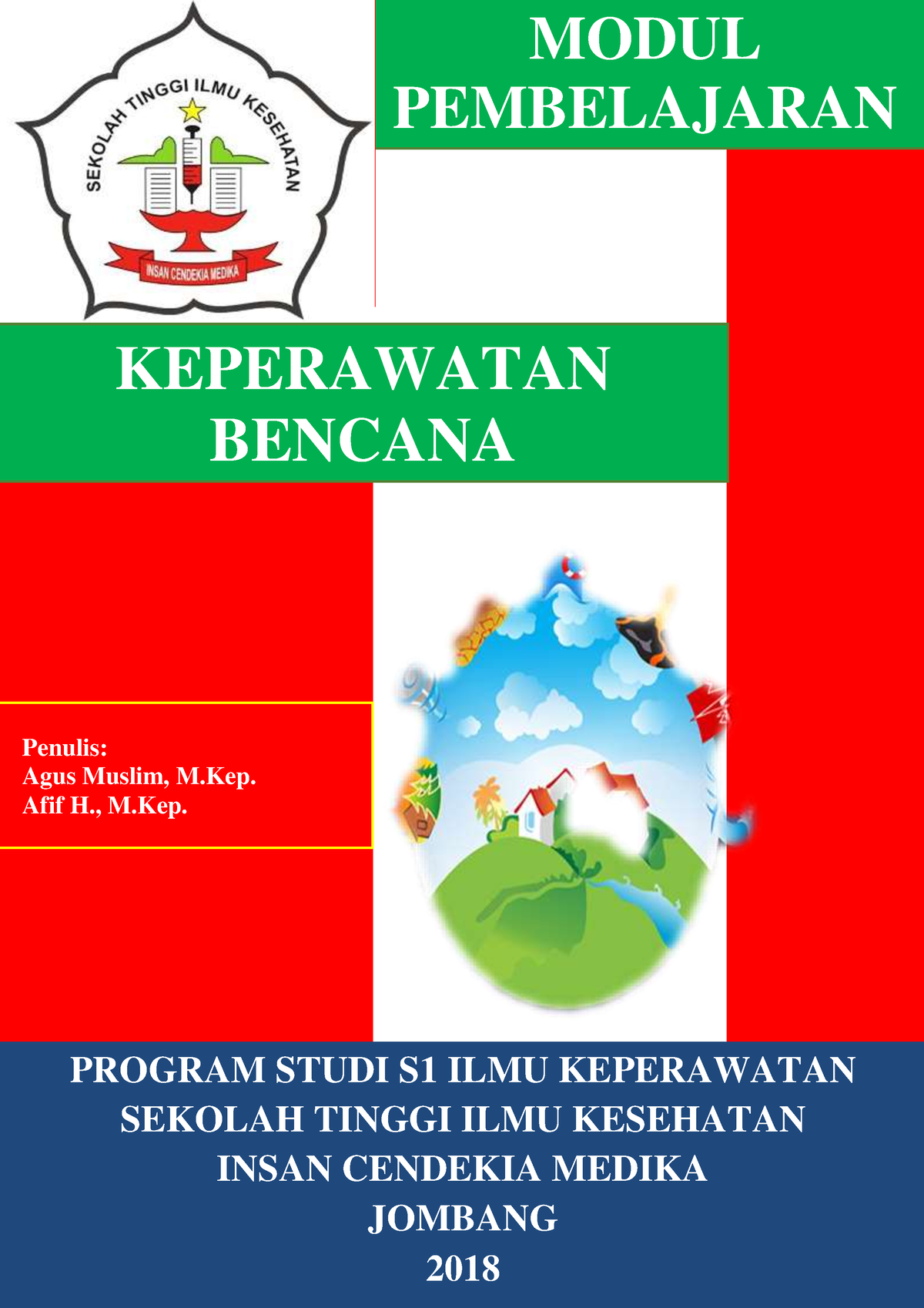 Keperawatan Bencana - Fufufu - MODUL PEMBELAJARAN KEPERAWATAN BENCANA ...