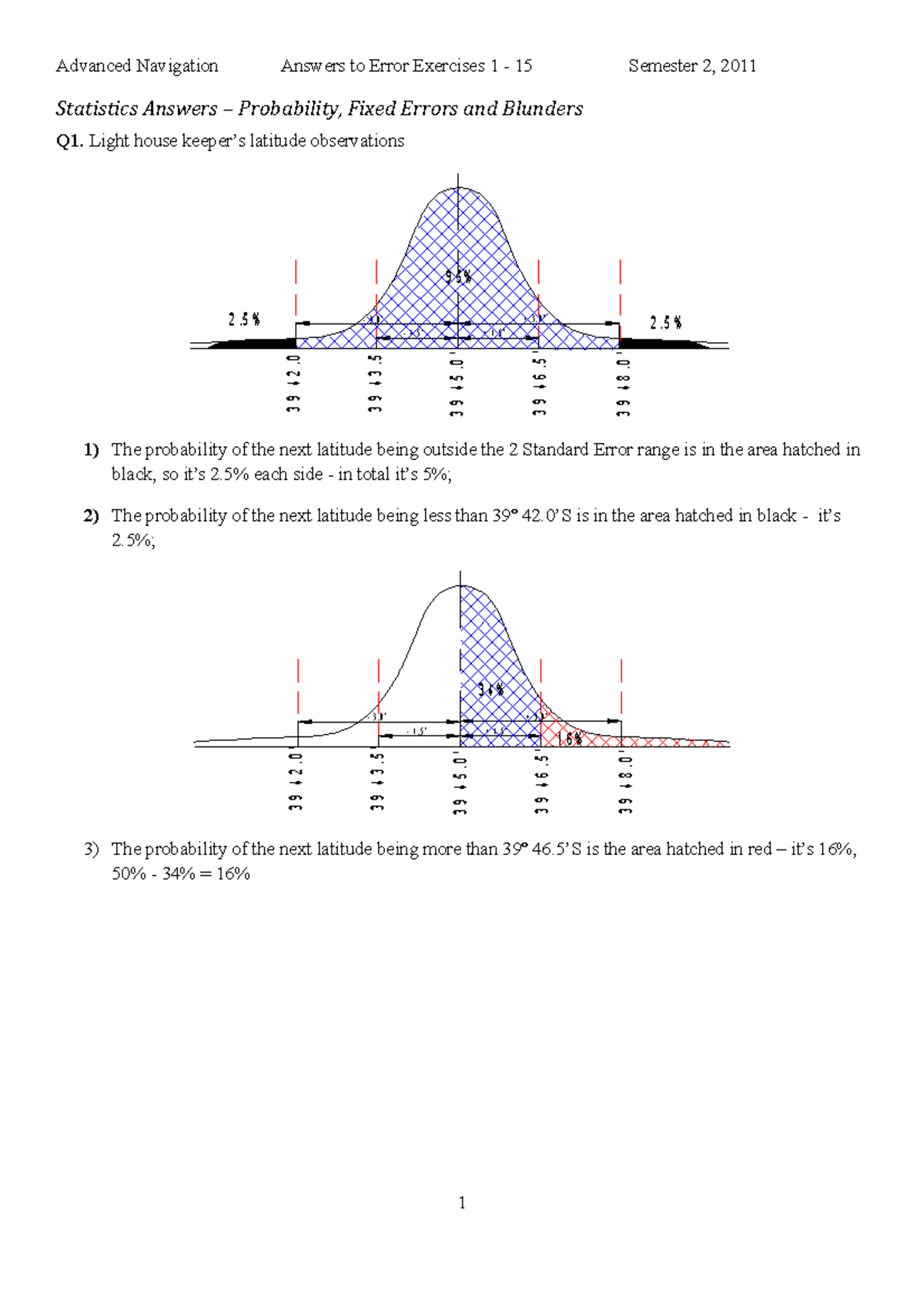 Answers Errors Exercises 1 - 15 - Statistics Answers – Probability ...