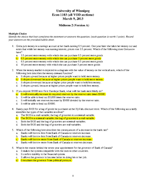 Econ notes - Ch 3 A competitive market has many buyers and sellers of ...