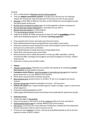 Medical virology course outline Diagnosis and Treatment of Viral ...