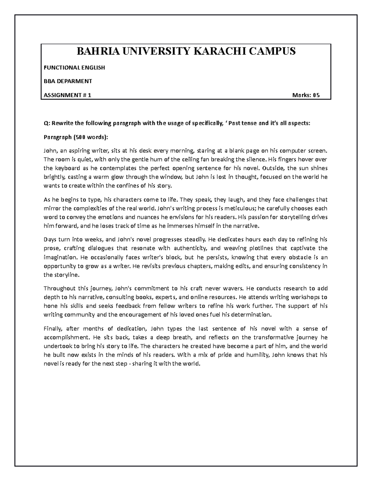 Assignment-1-08102023-031652 am - BAHRIA UNIVERSITY KARACHI CAMPUS ...