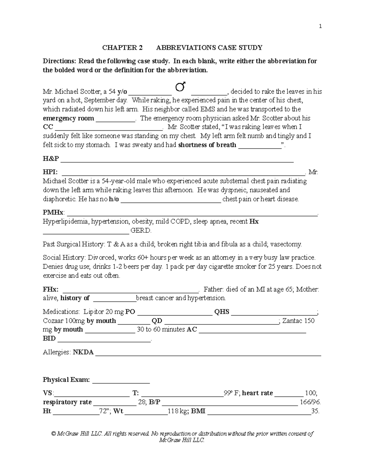 Student Version Abbreviation Case Study CHAPTER 2 ABBREVIATIONS CASE