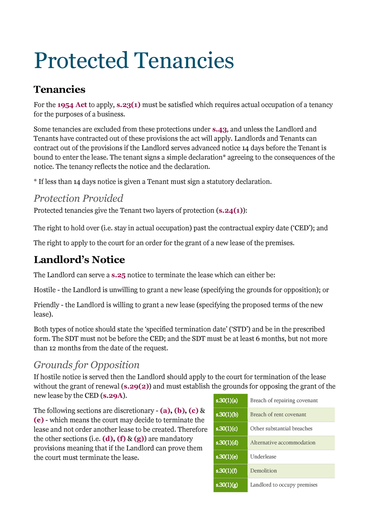 a-summary-of-protected-tenancies-protected-tenancies-tenancies-for