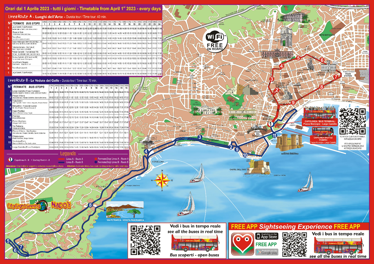 City Sightseeing Naples MAP - Principles of International Law - Studocu