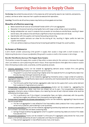 Ssm book u2 sourcing supply management - SSMBOOK U2 - SOURCING SUPPLY ...