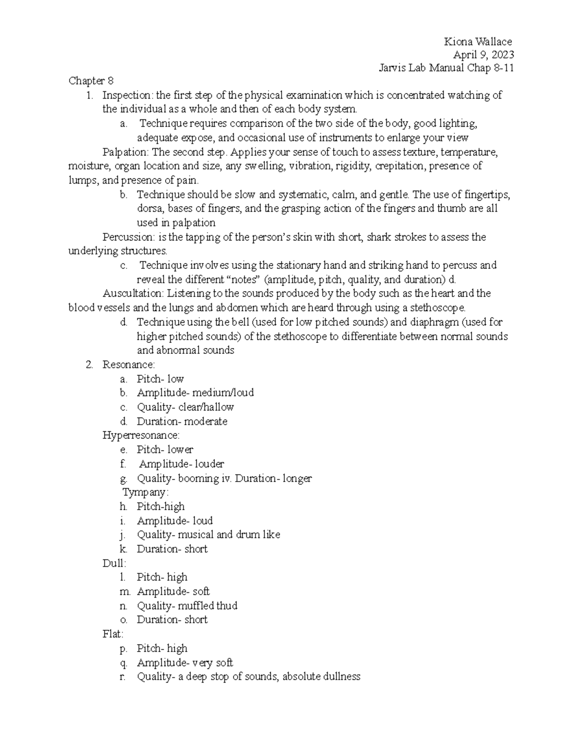 Jarvis Lab Manual Chap 811 April 9, 2023 Jarvis Lab Manual Chap 8 Chapter 8 Inspection the