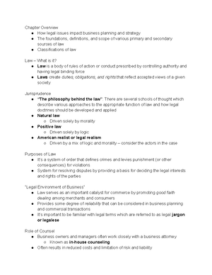 Basic civil procedure outline - LGST3010 - Studocu