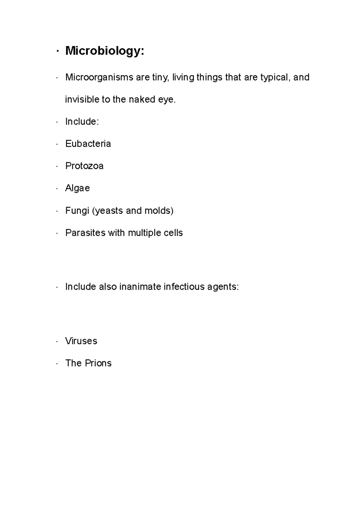 Microbiology Hetal Patel Microbiology are tiny