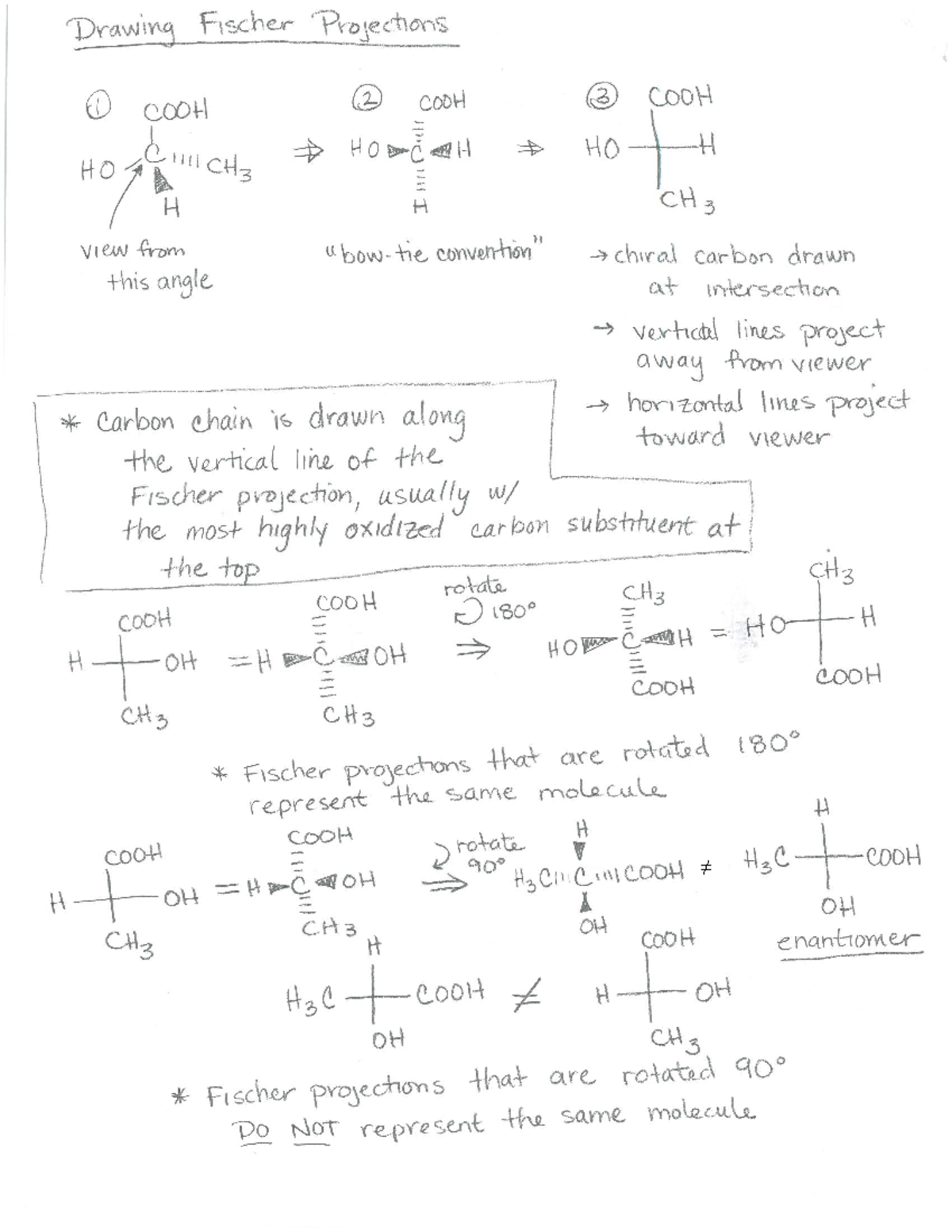 Chapter 5 (Fischer Projections Steroisomerism) Organic Chemstry ...