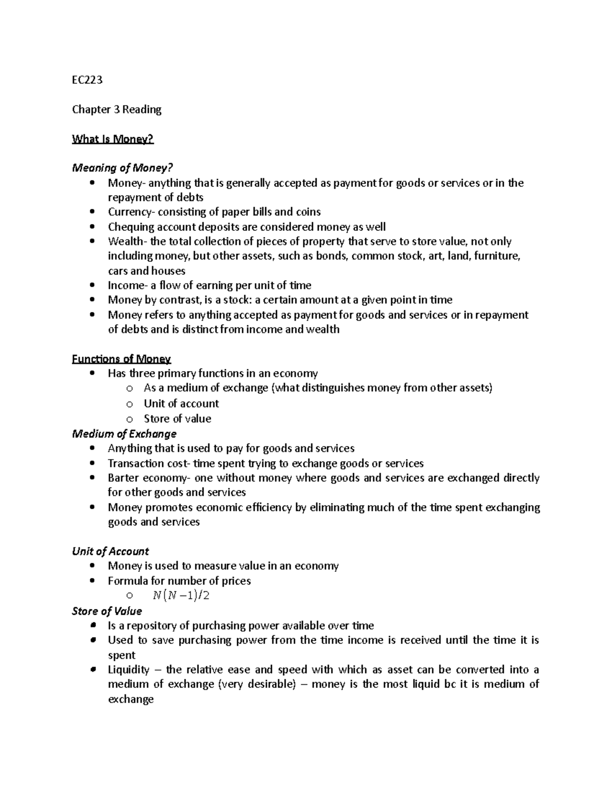 ec223-chapter-3-notes-to-study-before-exam-ec-chapter-3-reading-what-is-money-meaning-of