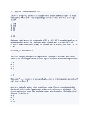 ATI Capstone Fundamentals Tips - ATI Capstone Content Review ...