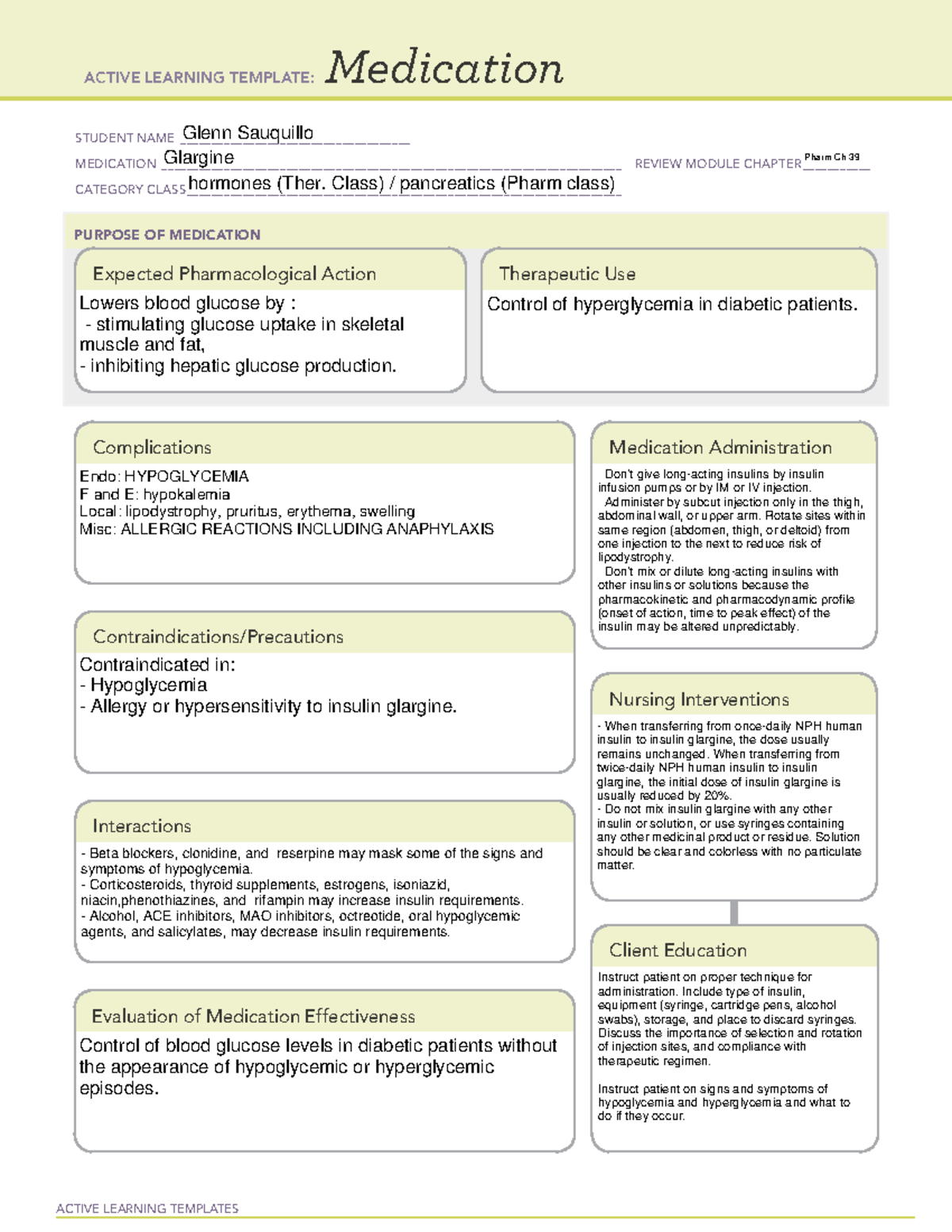 medication-glargine-active-learning-templates-medication-student-name