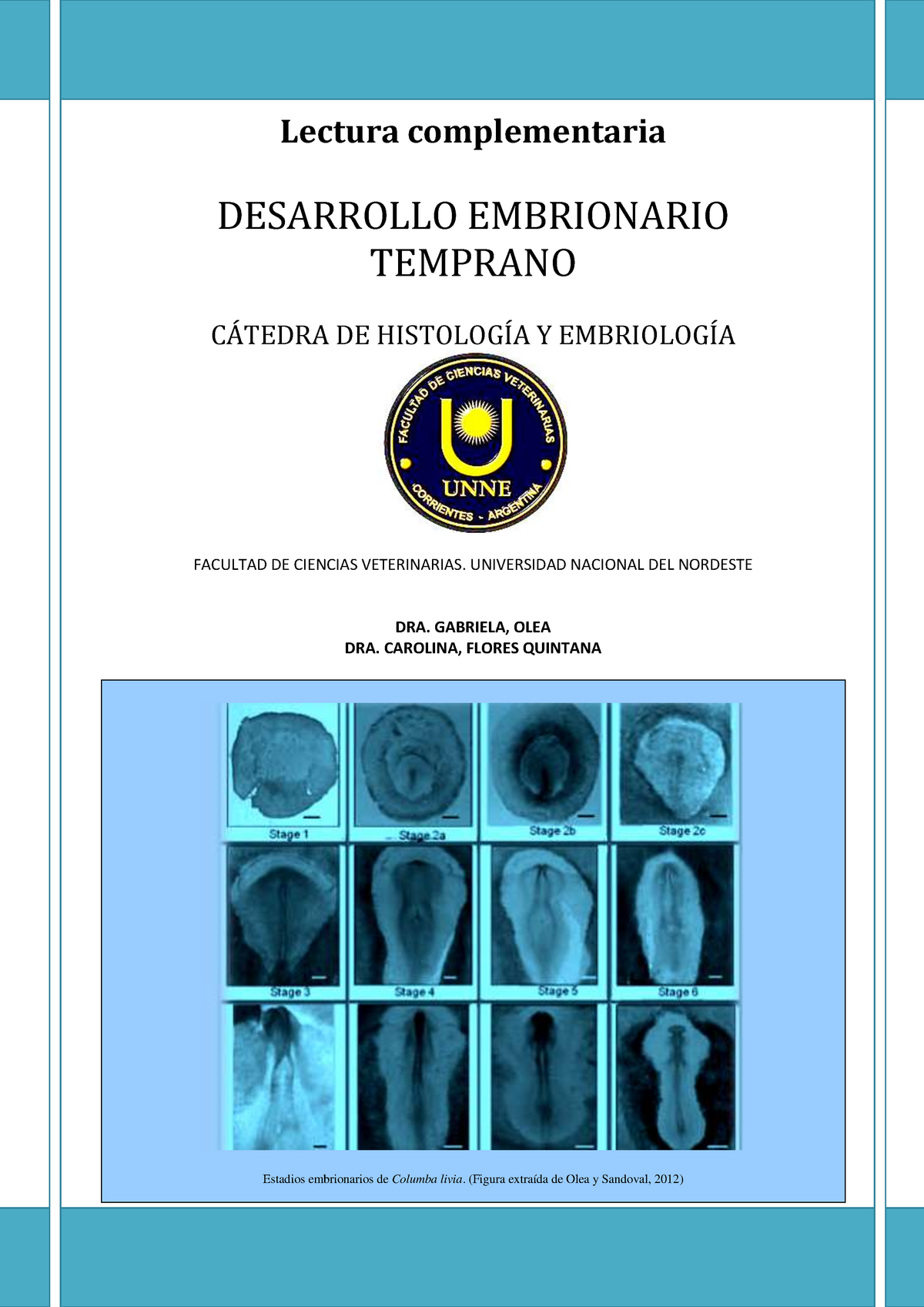 Embriologia 1 - Histología Y Embriología - Histología Y Embriología ...