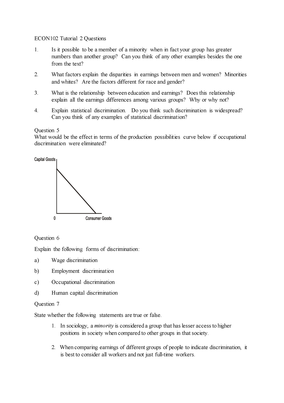 econ 102 assignment 2