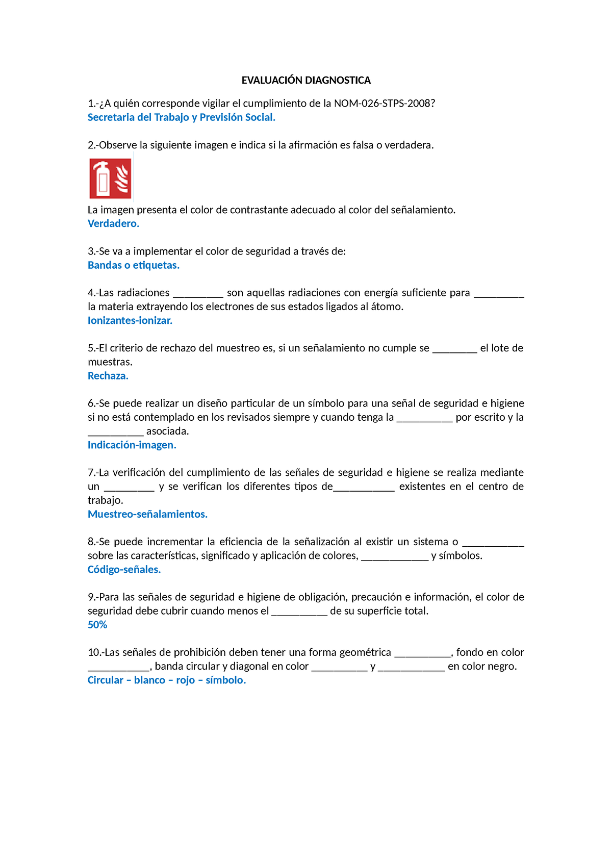 Examenes De Nom Stps Procadist Evaluaci N Diagnostica A Qui N Corresponde Vigilar El