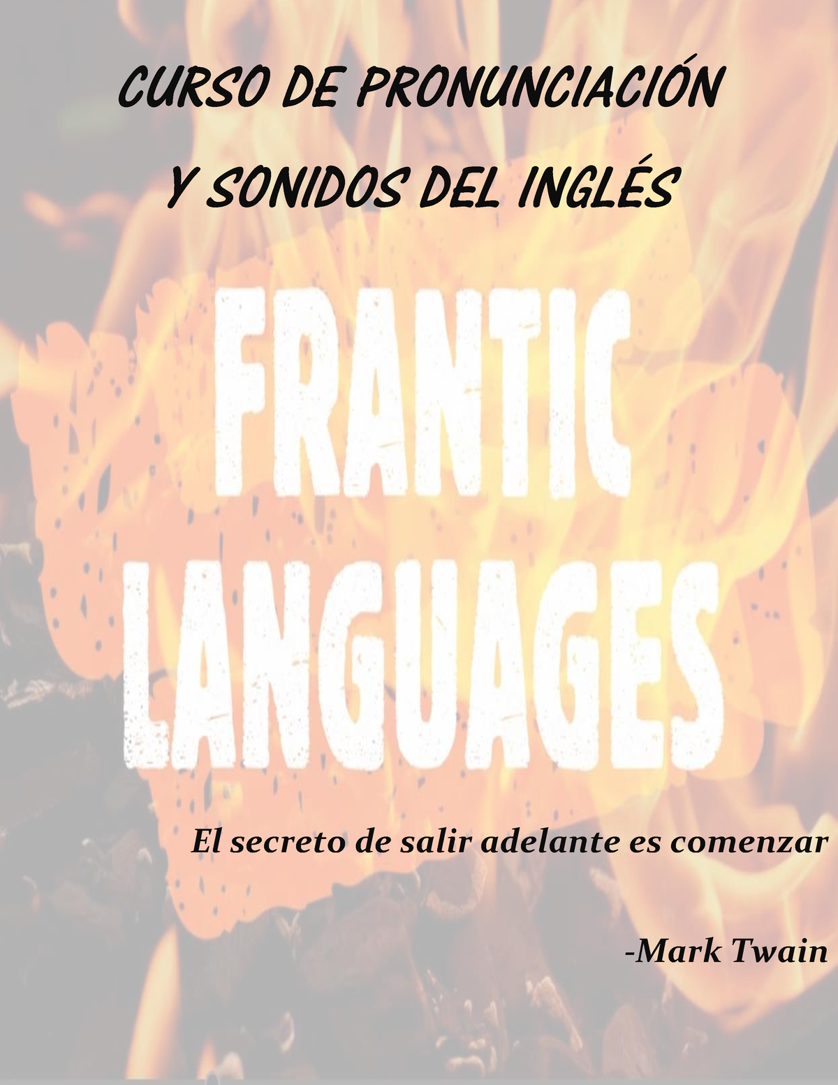 Curso DE Pronunciación DEL Inglés - Copia - CURSO DE PRONUNCIACI”N Y ...