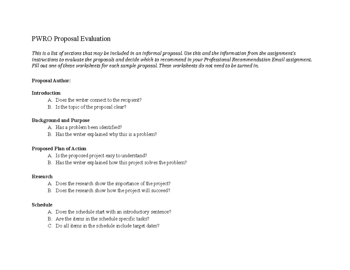 Proposal Evaluation Worksheet - Deprecated API usage: The SVG back-end ...