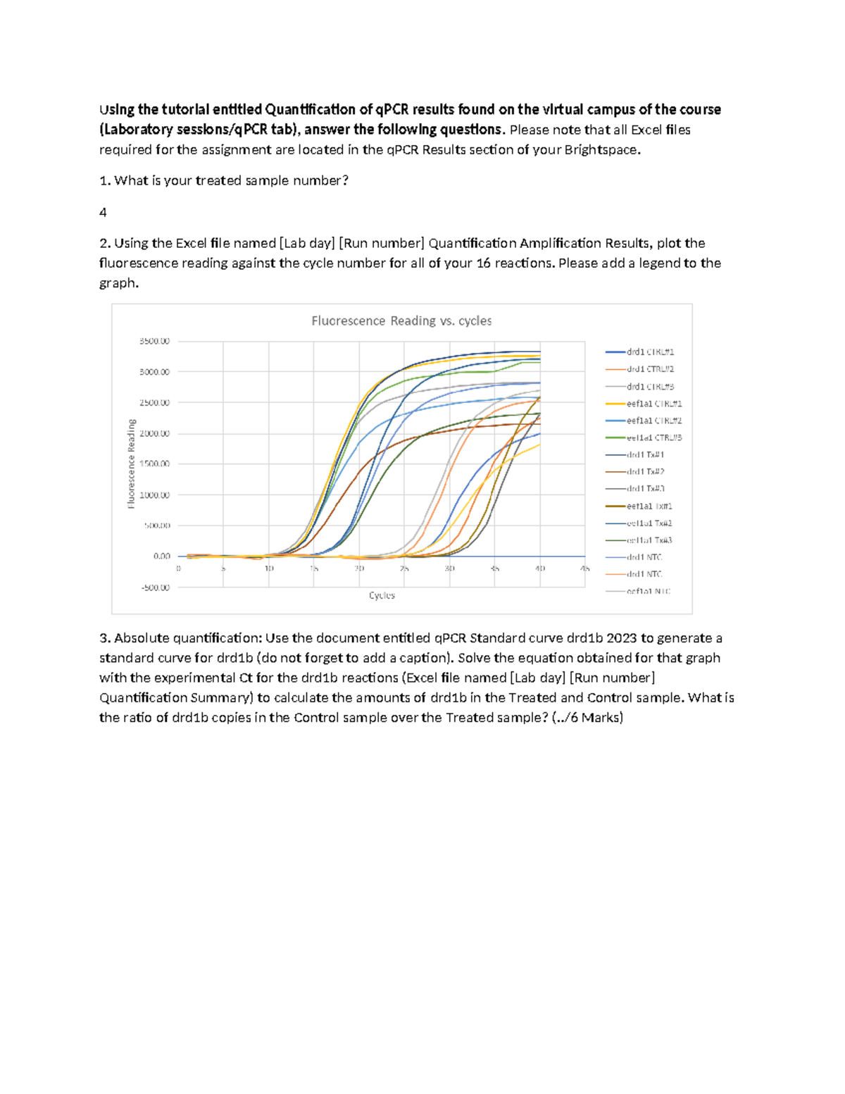 2023A8 Assignment 8 Using the tutorial entitled Quantification of
