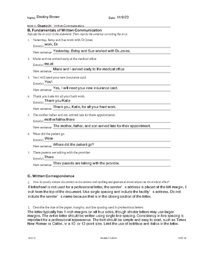 MA101 C ROW 3 Chapter 42 D.B - ROW 3 - Chapter 42 Patient Coaching With ...