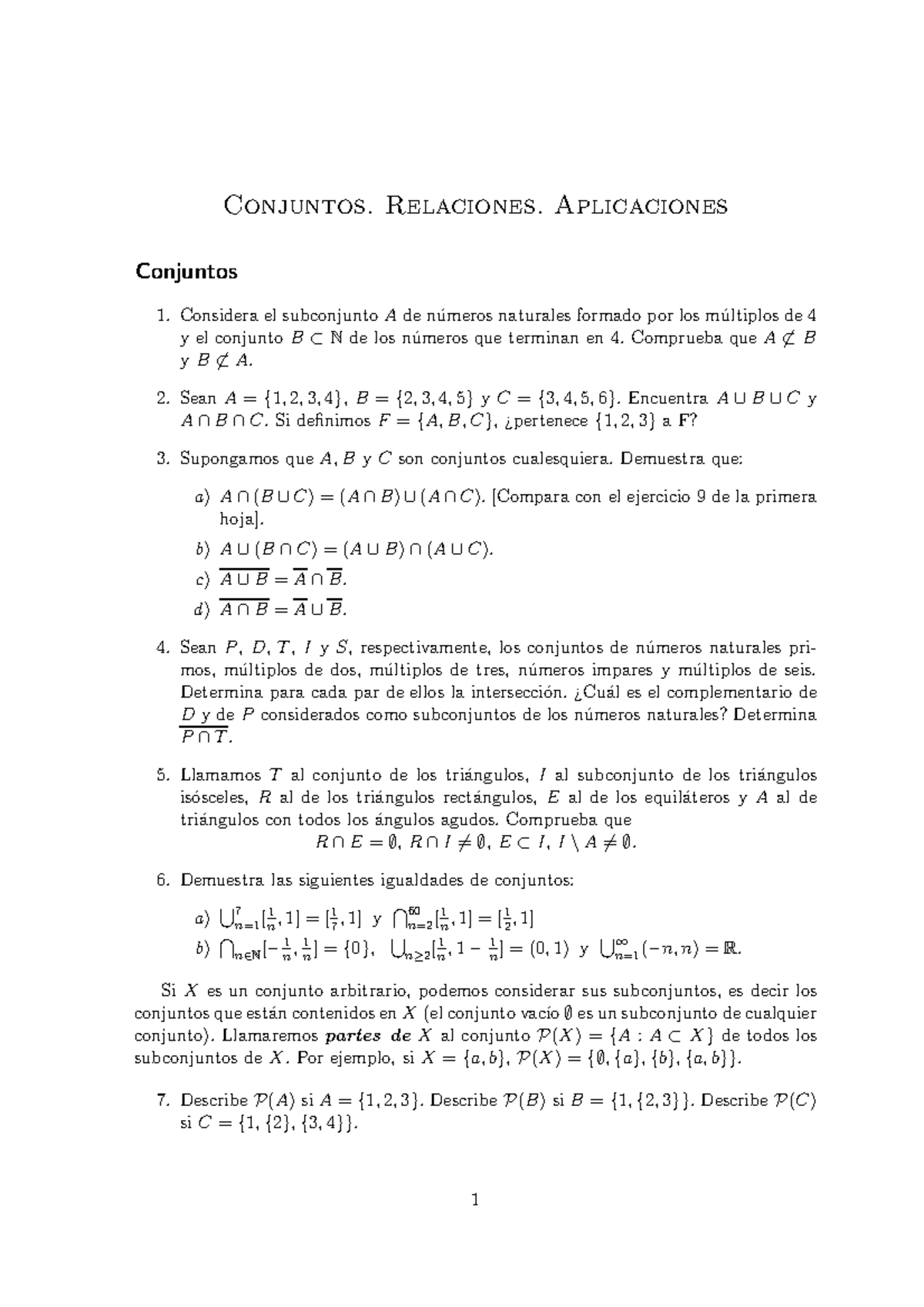 Conjuntos 1314 Estadistica Ii Ua Studocu