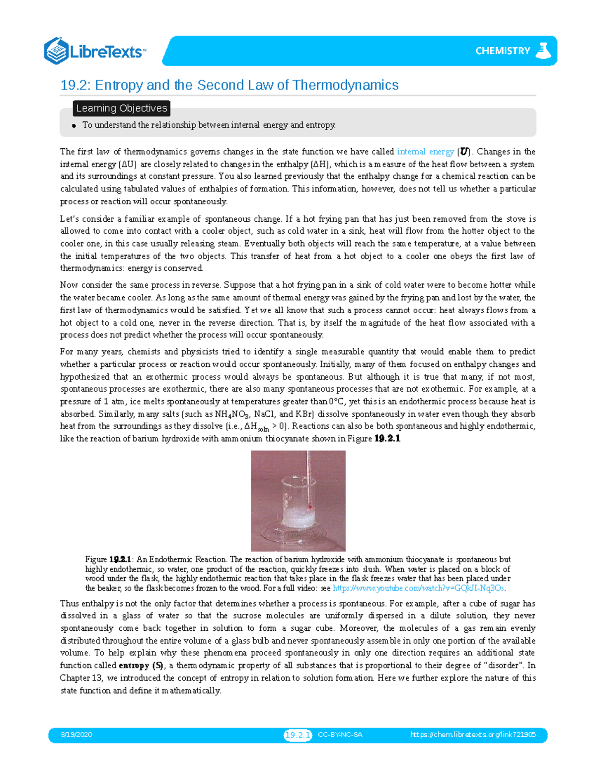 Entropia - 19: Entropy and the Second Law of Thermodynamics Learning ...