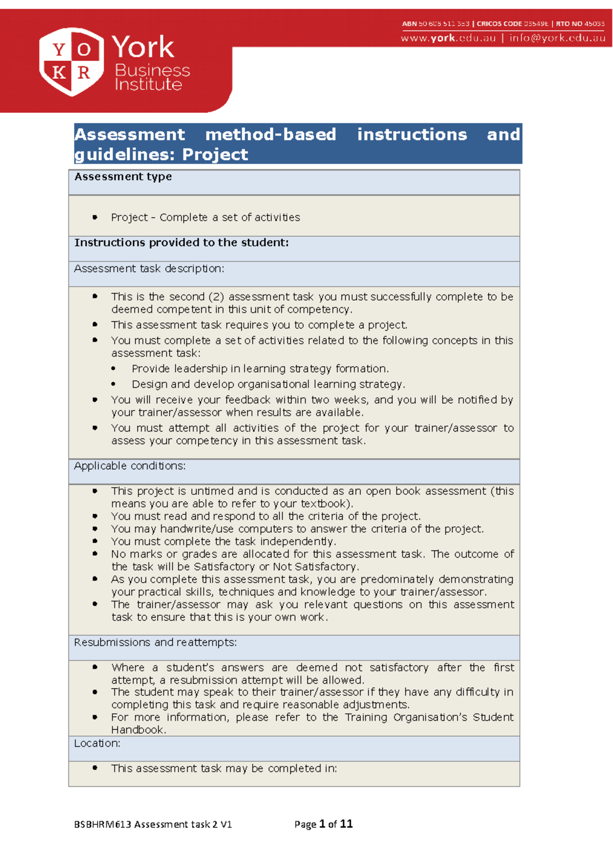 assessment task 2 state of the nation report and presentation