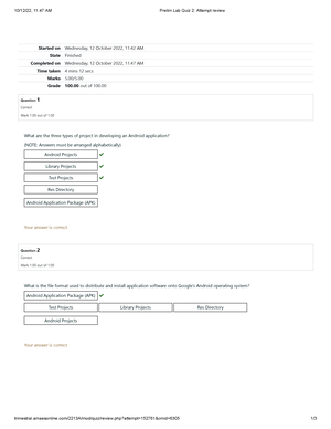 Ethns Prelim Quiz 2 Attempt Review 2 - 10/14/22, 2:08 PM Prelim Quiz 2 ...