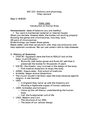 Chapter 10 Anatomy Notes - Chapter 10 - Muscle Tissue - Part 1 ...