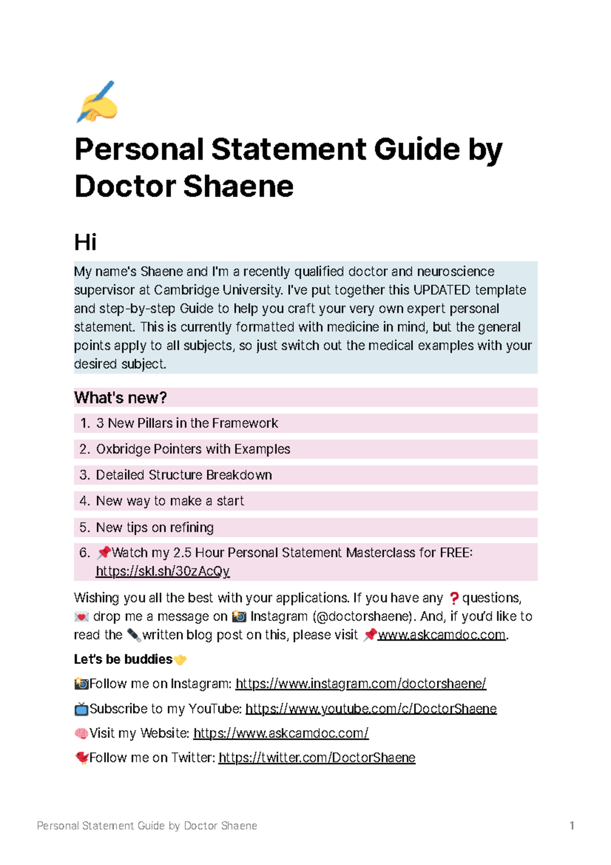 aamc personal statement guide