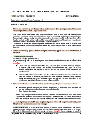 Ch 6 MKTG Review Q's Individual Course Hero - CHAPTER 6 Consumer ...
