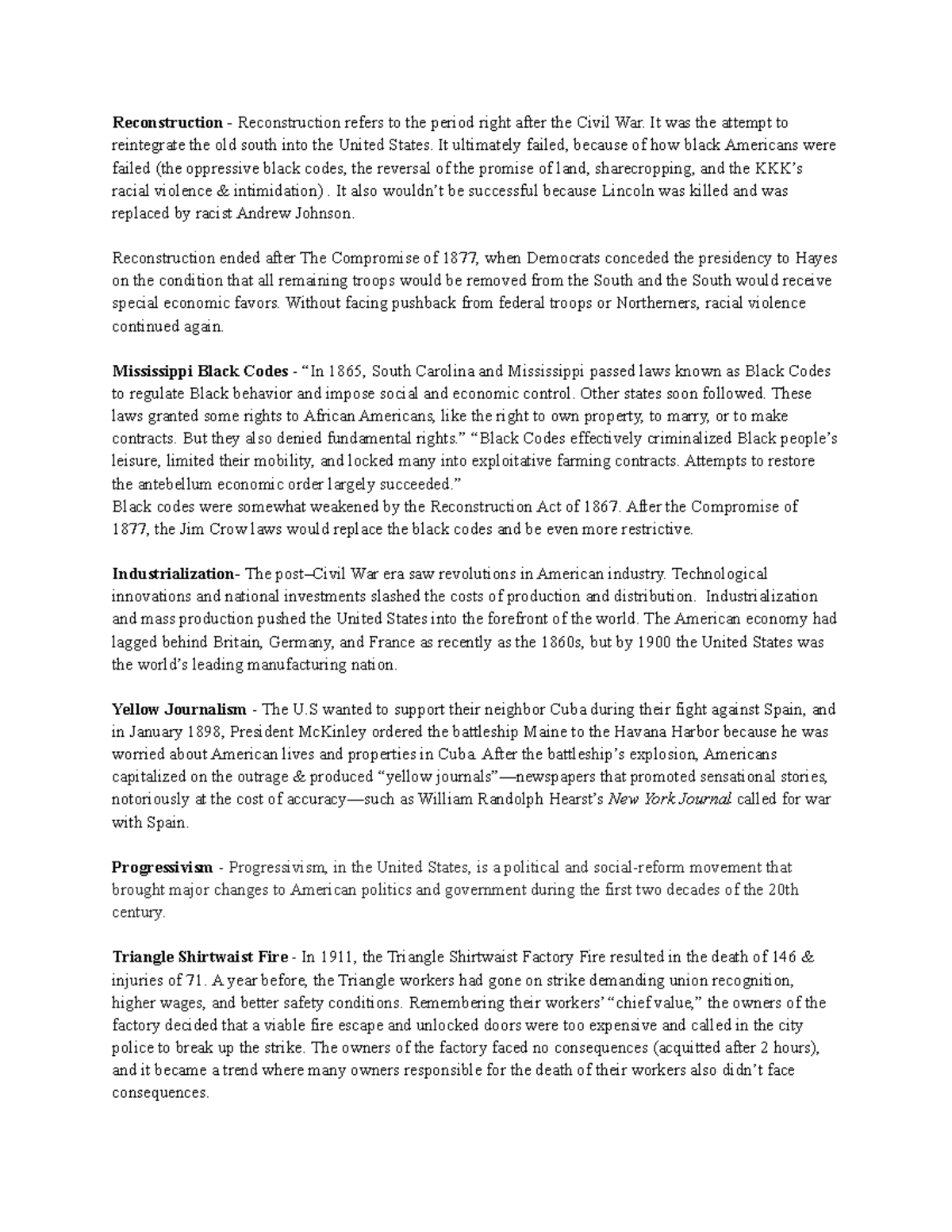 US history Reconstruction Reconstruction Reconstruction refers to