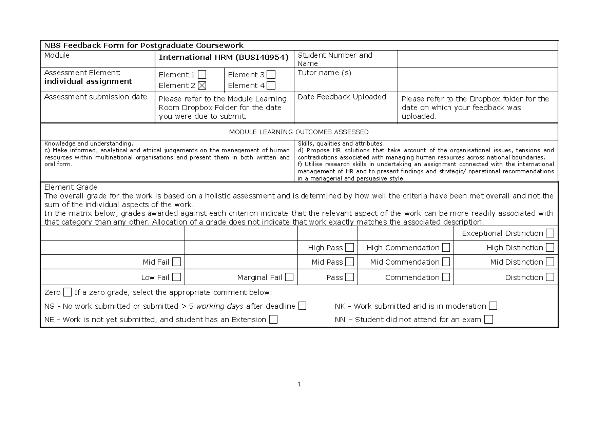 NBS PG Assessm Criterion 20-21 IHRM BUSI48954 Indiv report - NBS ...