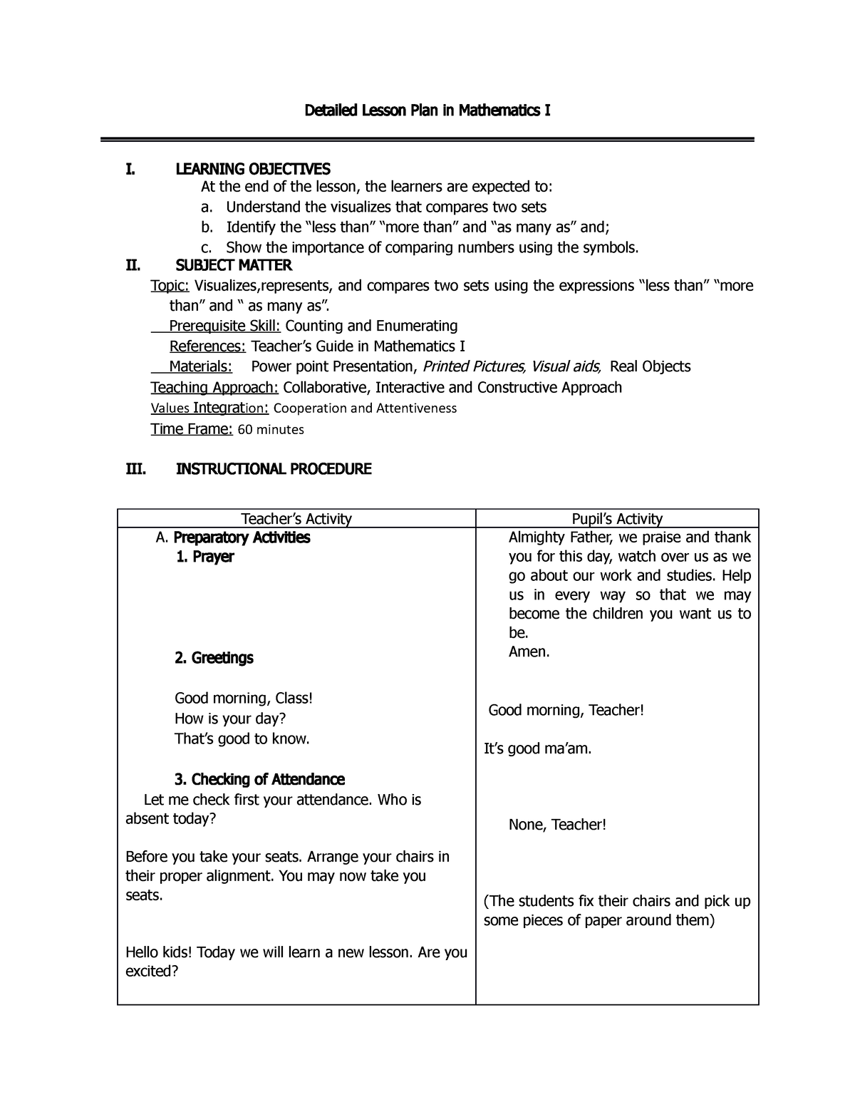 Dlp Math - My File Is About A Detailed Lesson Plan About Math Grade 4 ...