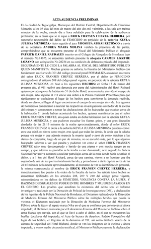 ACTA Audiencia Juicio ORAL - EXP. N0- JUEZ N0. ACTA DE AUDIENCIA JUICIO ...