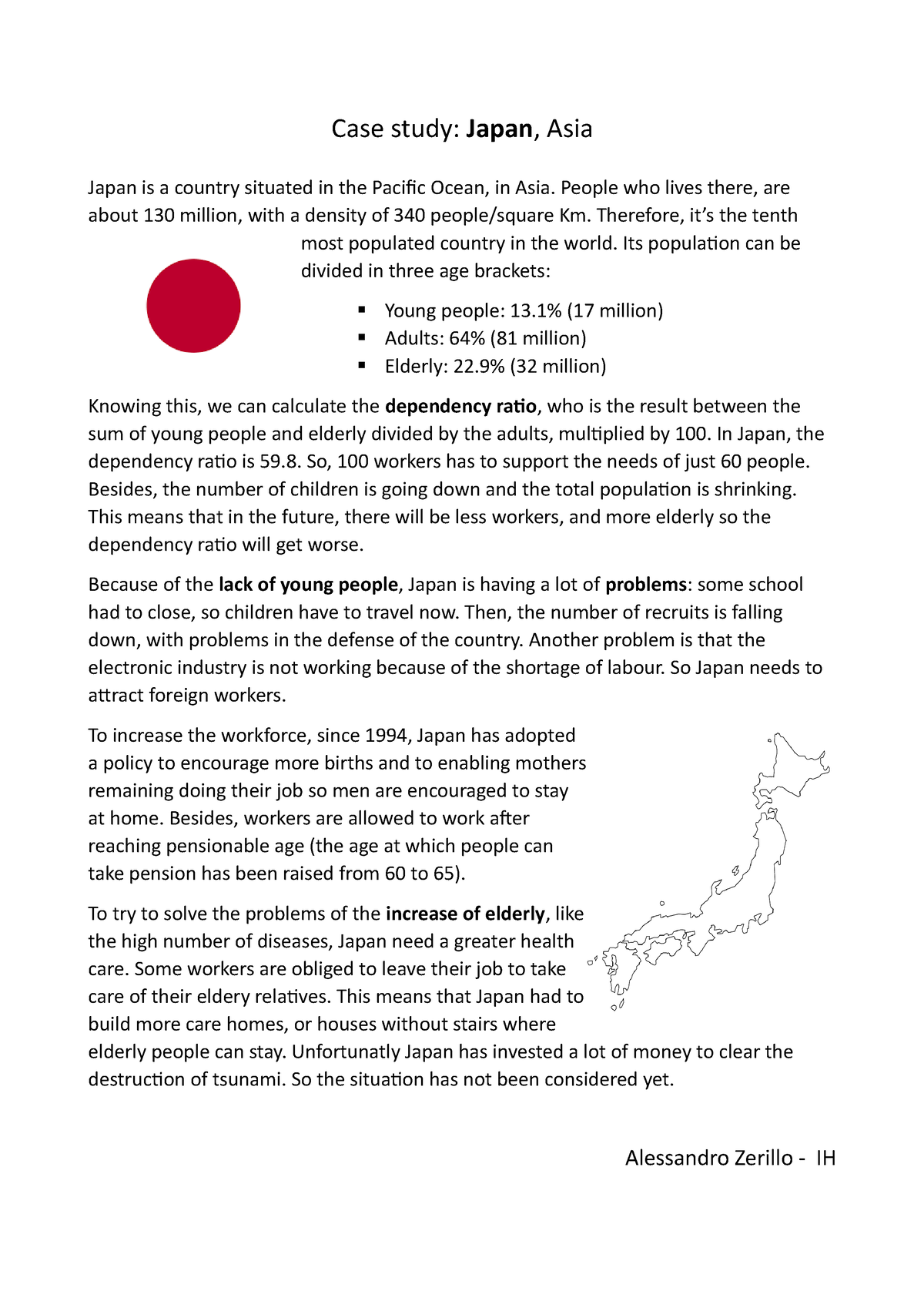 case study japan